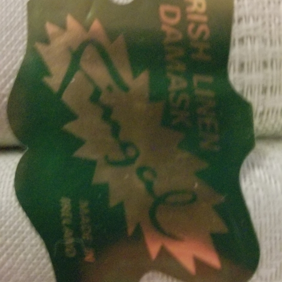 🗝 Vintage Irish linen Damask napkins - Picture 5 of 5